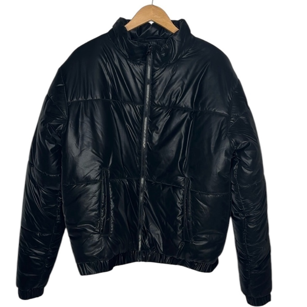 Zyia Acitve Chamonix Obsidian Black Puffer Zip Jacket Women Size XXXL BLEMISH
